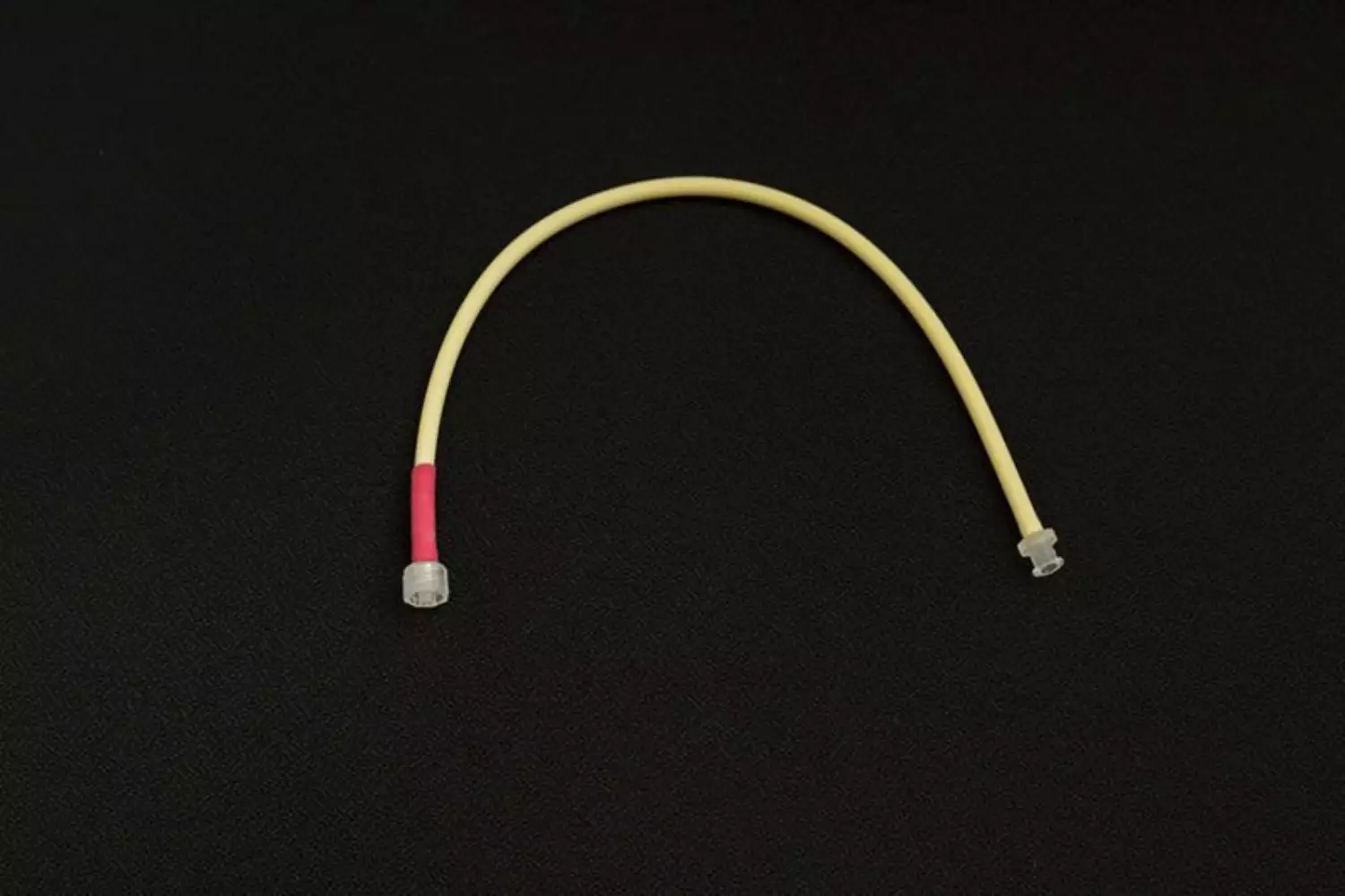 Förderschlauch 1,6 x 1,6 mm (IDxWS), mit Verbinder – Farbcode: Rot