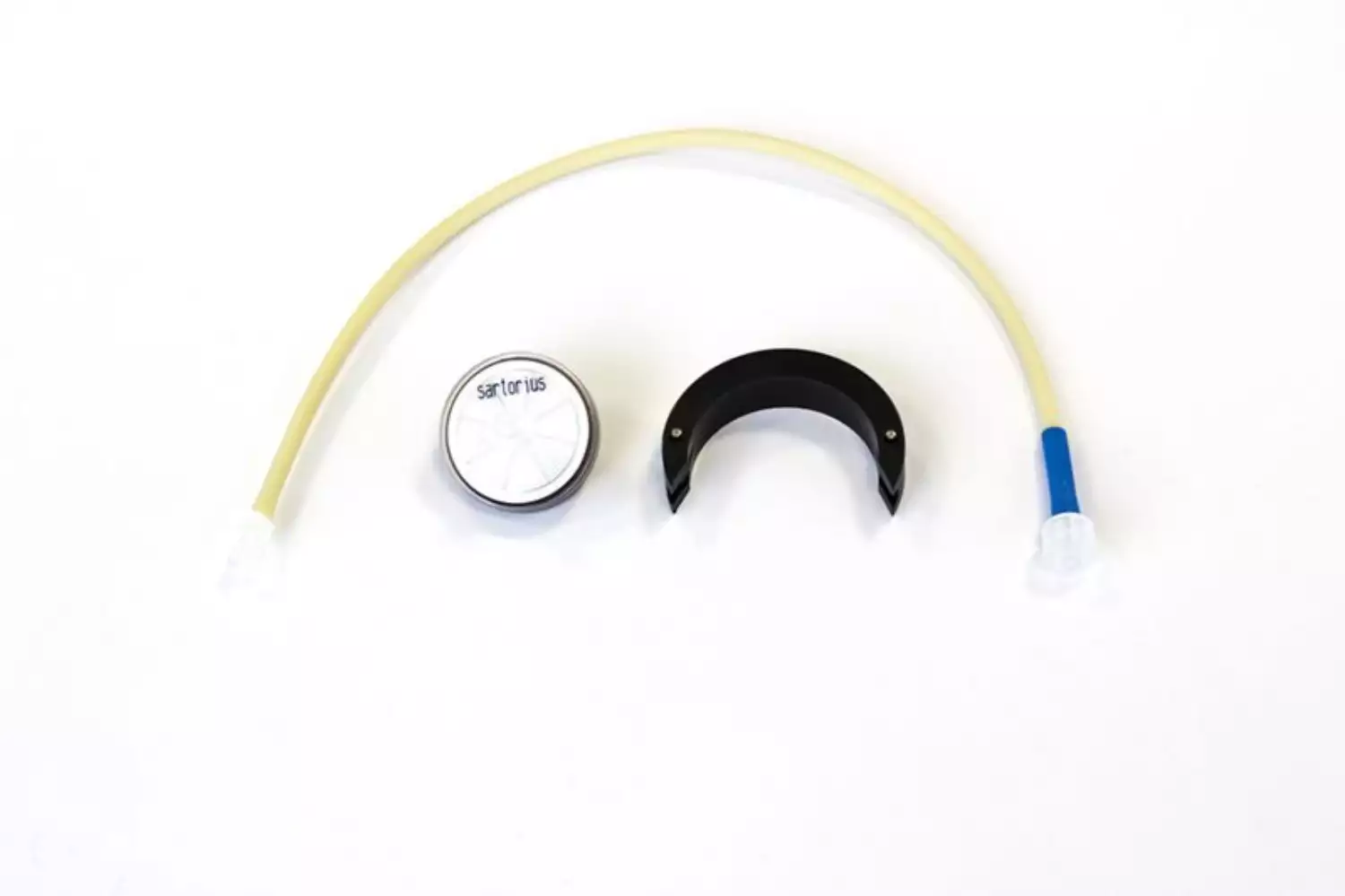 Förderschlauch 0,8 x 1,6 mm (IDxWS), mit Verbinder – Farbcode: Blau, Flüssigkeitsfilter für großen Durchfluss und Schlauchsattel