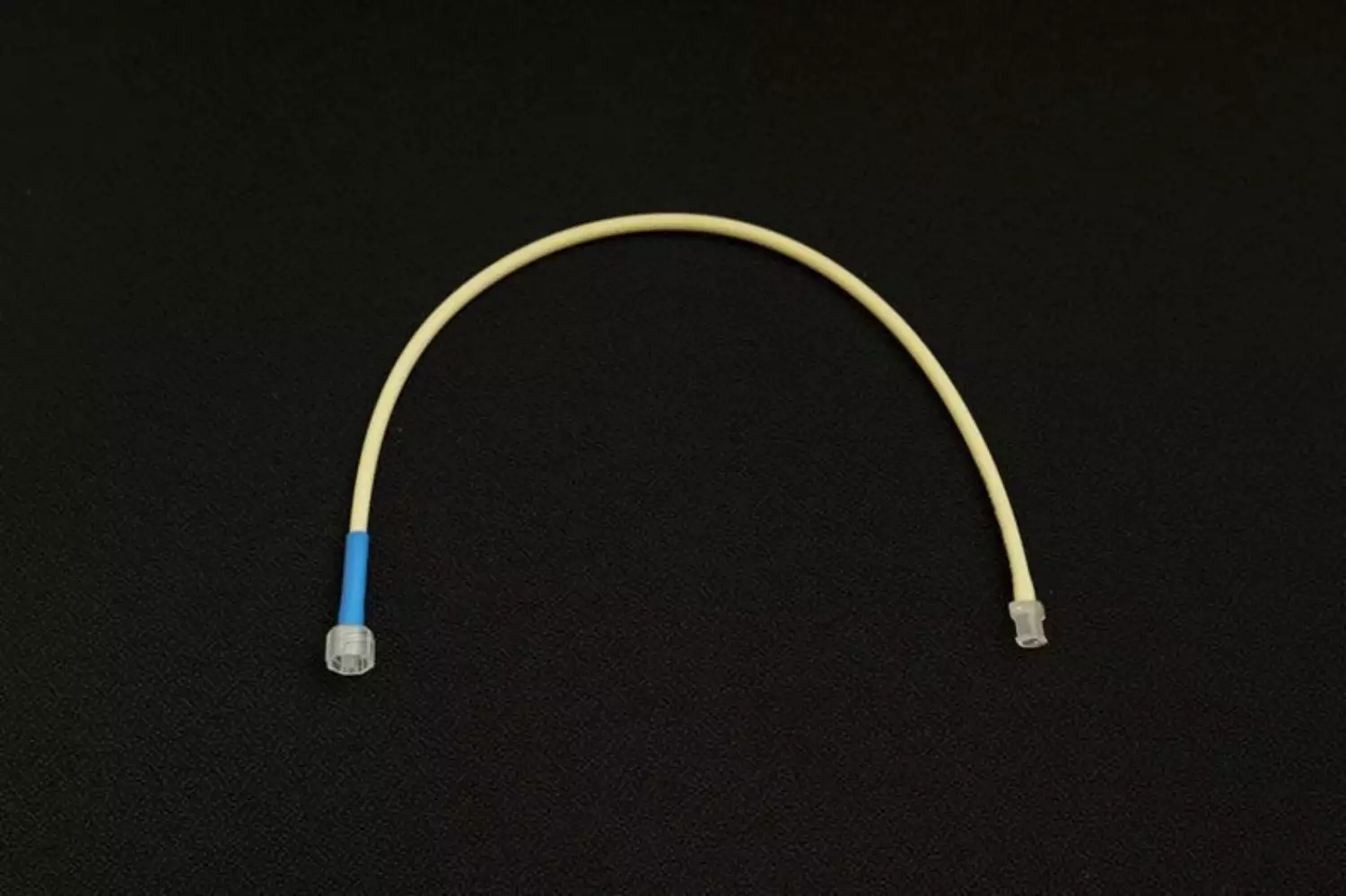 Förderschlauch 0,8 x 1,6 mm (IDxWS), mit Verbinder – Farbcode: Blau